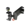 Support casque à accrocher sur un pied de micro.