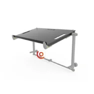 Etagère pour supports de claviers