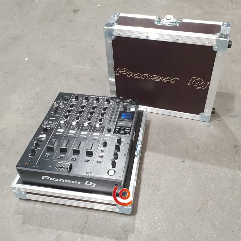 Flight case DJ console de mixage