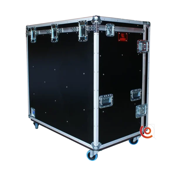 Flight case vitrine
