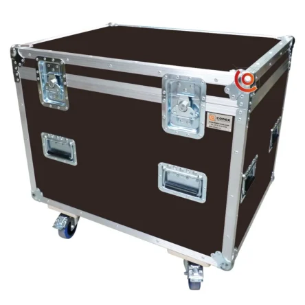 Flight case petit marron