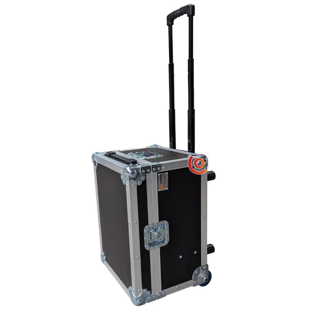 FLIGHT CASE RACK 12U AVEC ROULETTES POWER - FC12