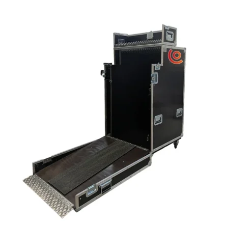 rampe de chargement , flight case noir