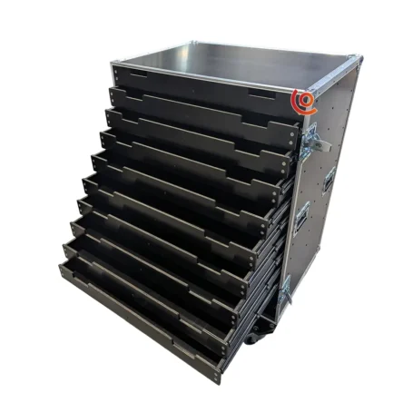 servante d'atelier vide flight case tiroir