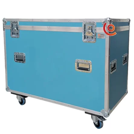 flight case malle 1200 x 600 x 800 avec 6 bacs modulables