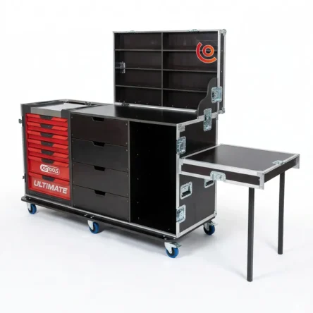 flight case servante atelier mobile