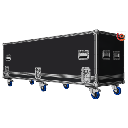 Flight case cloche 2000 600 600 préconfiguré