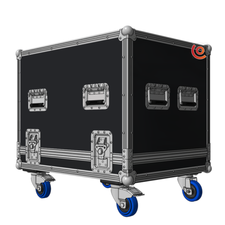Flight case cloche 800 600 600 préconfiguré