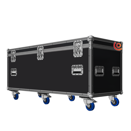 Flight case malle 1600 600 600 préconfiguré