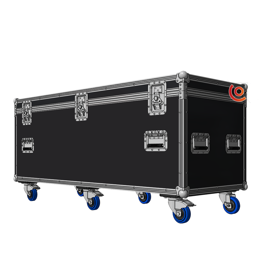Flight case malle 1600 600 600 préconfiguré