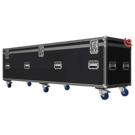 flight case malle 2400 600 600 pas cher préconfigurer