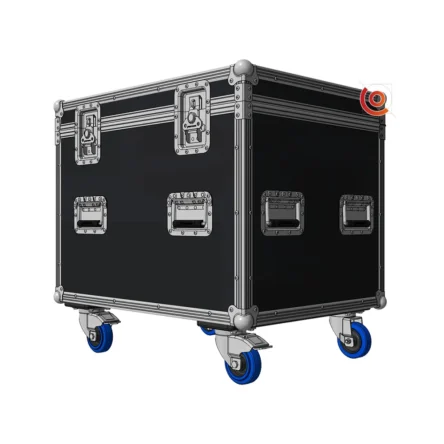 flight case malle 800 600 600 pas cher préconfiguré