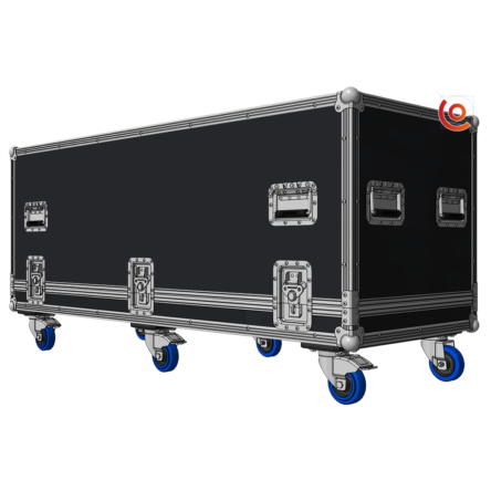 flight case cloche 1600 600 600 pas cher préconfiguré