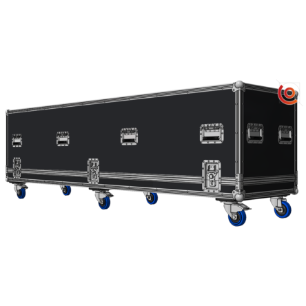 Flight case cloche 2400 600 600 préconfiguré