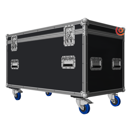 flight case malle 1200 600 600 pas cher préconfigurer