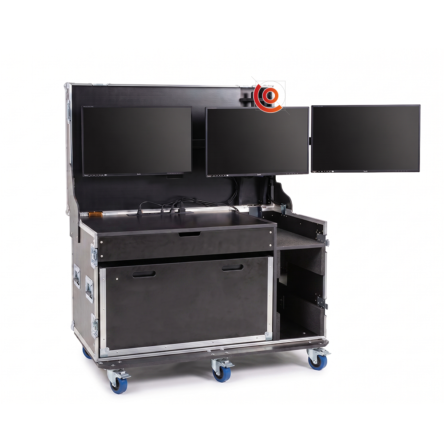flight case ecran