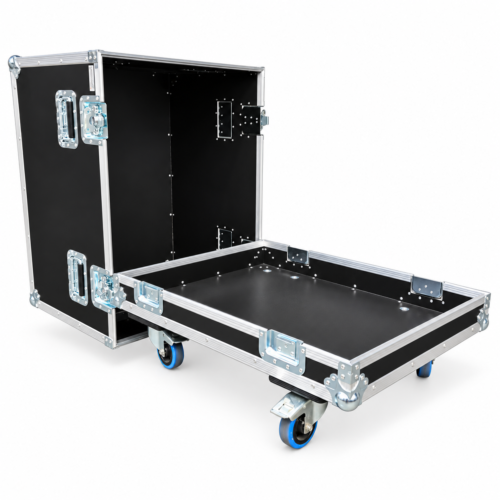 flight case cloche ouvert