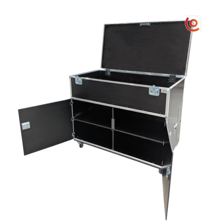 flight case rangement salon